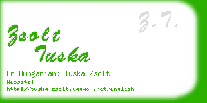 zsolt tuska business card